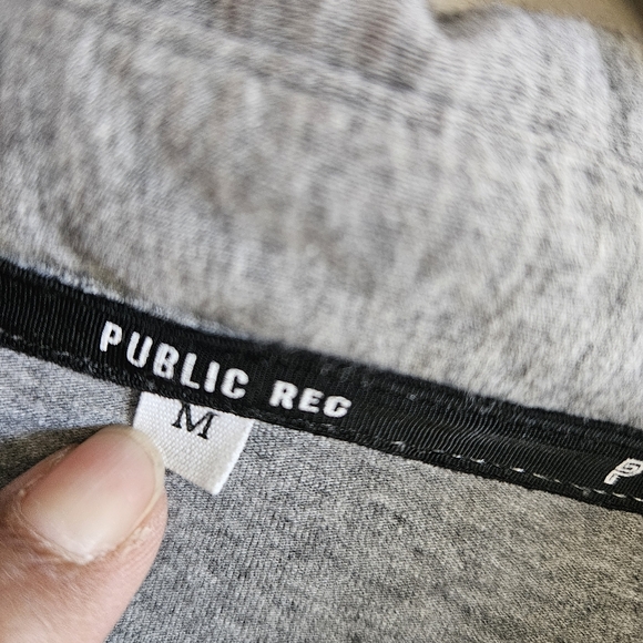 Public Rec Gray Short Sleeve Pima Cotton Go-to Athletic Fit Polo Shirt - Picture 8 of 13